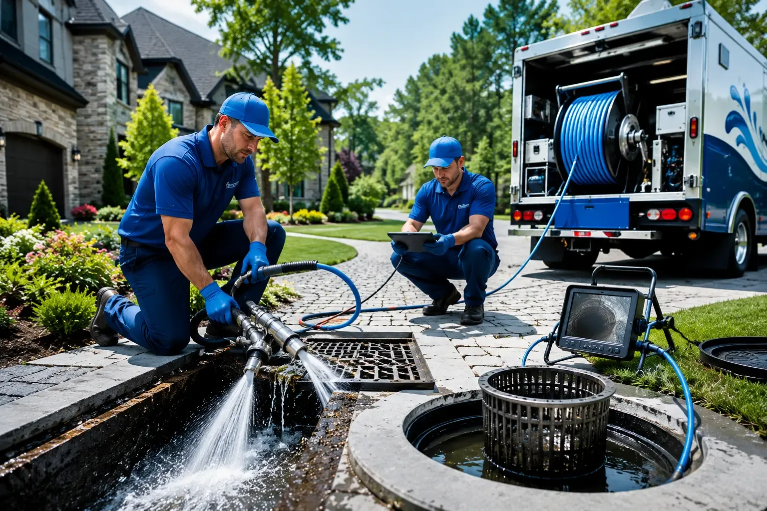 Local outdoor drain cleaning professionals in Holly Springs, MS